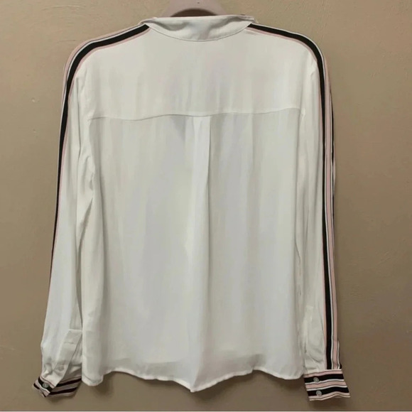 Reiss Calla Color Blocked Blouse Size 2 NWT - Picture 11 of 15